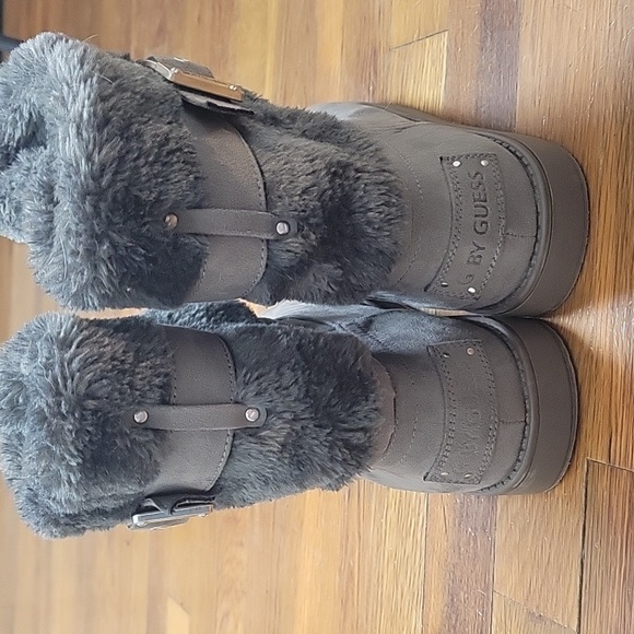 GUESS Ggamburr Gray Winter Snow Boot women’s-Size 7 - Picture 16 of 17
